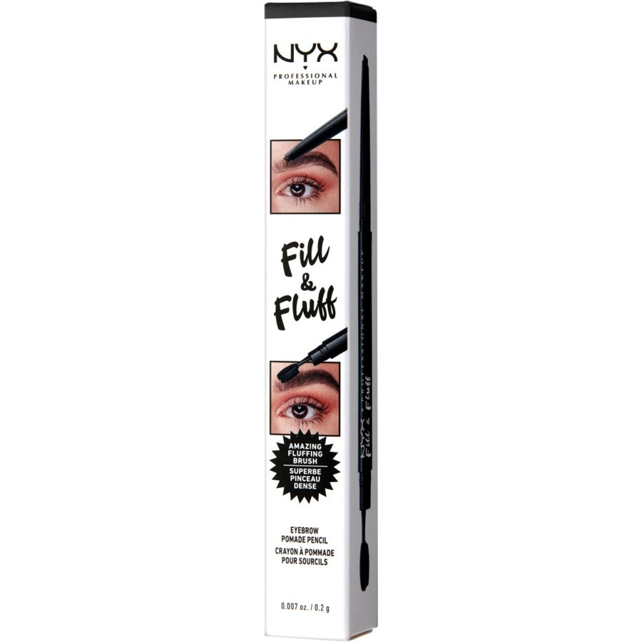 Губная помада NYX Professional Makeup Fill & Fluff Eyebrow Pomade Pencil, Auburn / 0,2 g
Губная помада NYX Professional Makeup Fill & Fluff Eyebrow Pomade Pencil, Auburn / 0,2 g