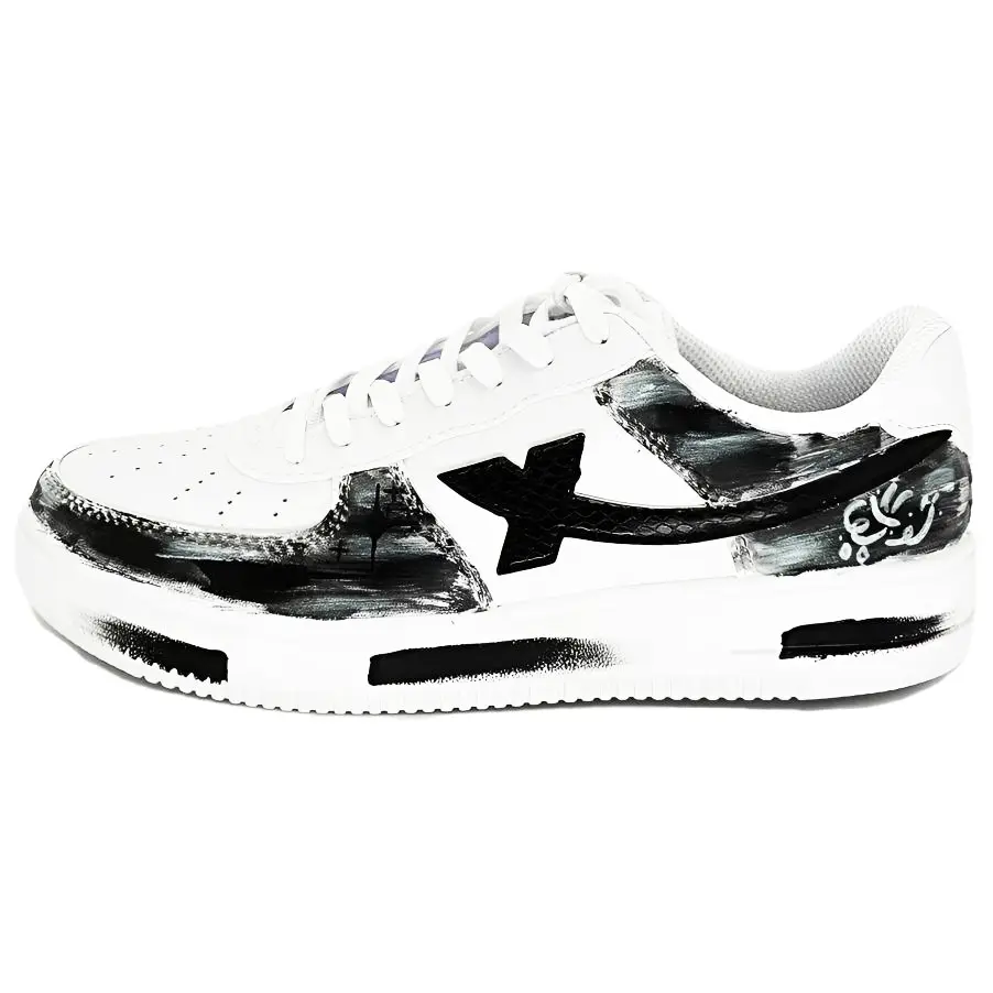 XTEP Кроссовки Air Force One Slip с низким верхом, устойчивые к истиранию, для скейтбординга, мужские, черные
XTEP Кроссовки Air Force One Slip с низким верхом, устойчивые к истиранию, для скейтбординга, мужские, черные