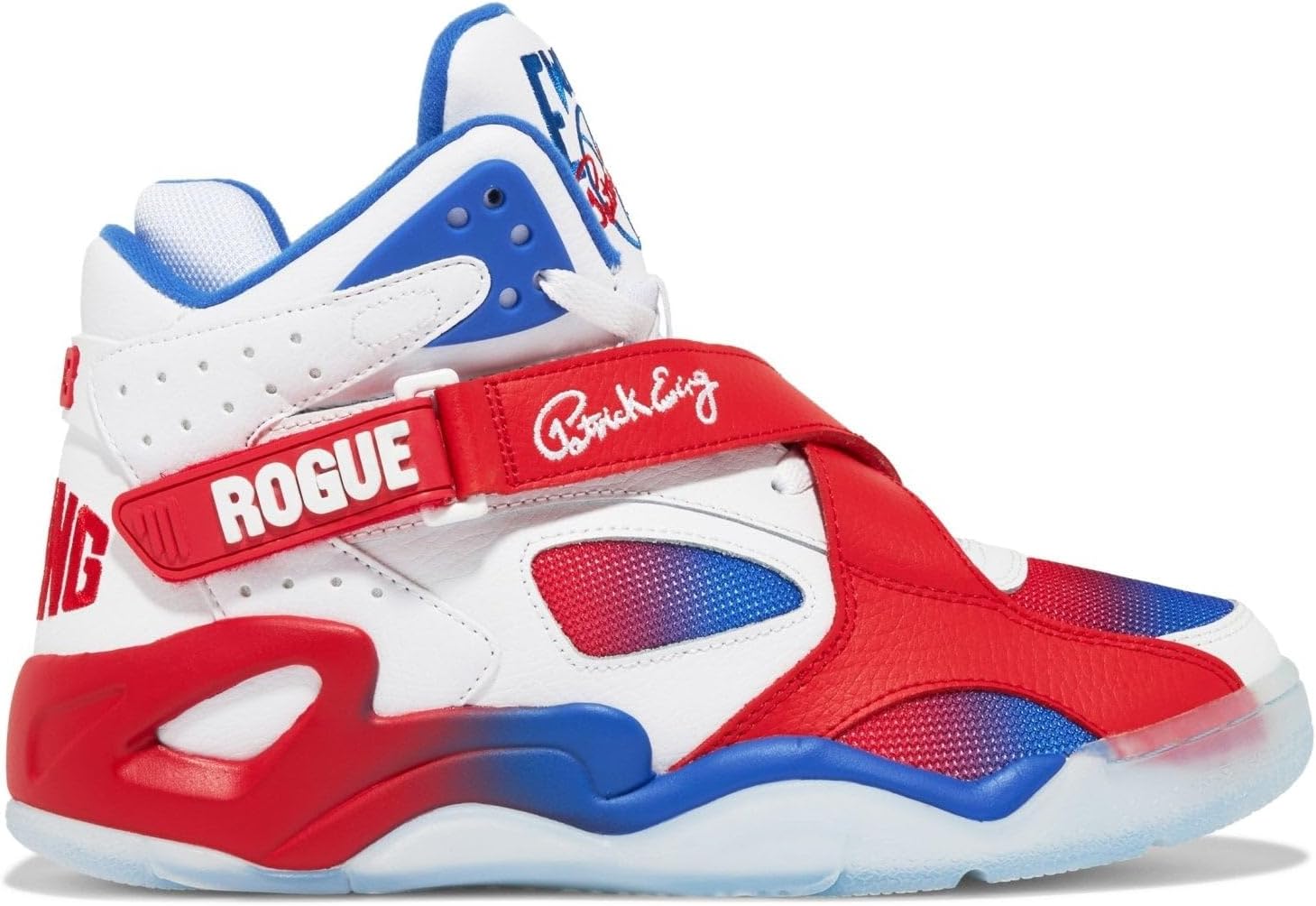 Кроссовки Ewing Patrick Athletics Rogue White/Red/Blue Gradient 1EW02646-125
Кроссовки Ewing Patrick Athletics Rogue White/Red/Blue Gradient 1EW02646-125