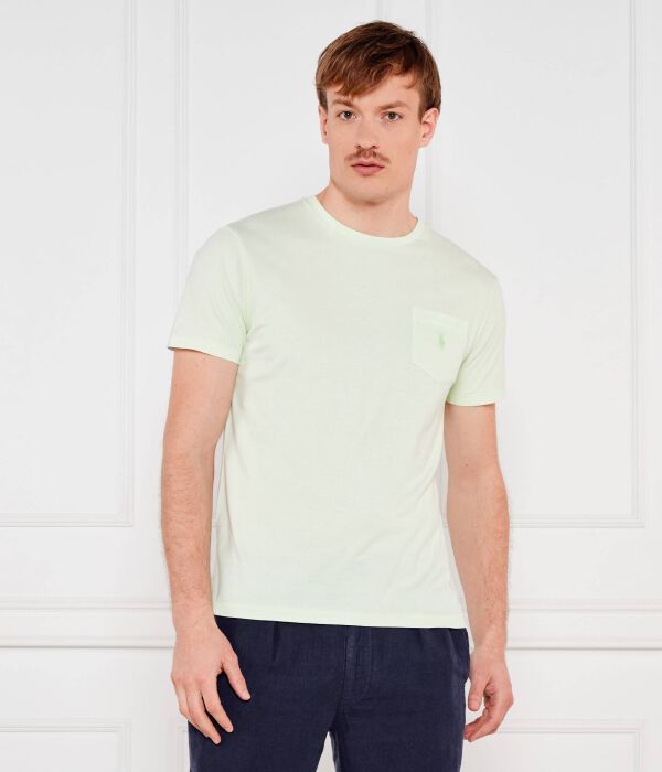 Футболки Custom slim fit Polo Ralph Lauren, зеленый
Футболки Custom slim fit Polo Ralph Lauren, зеленый