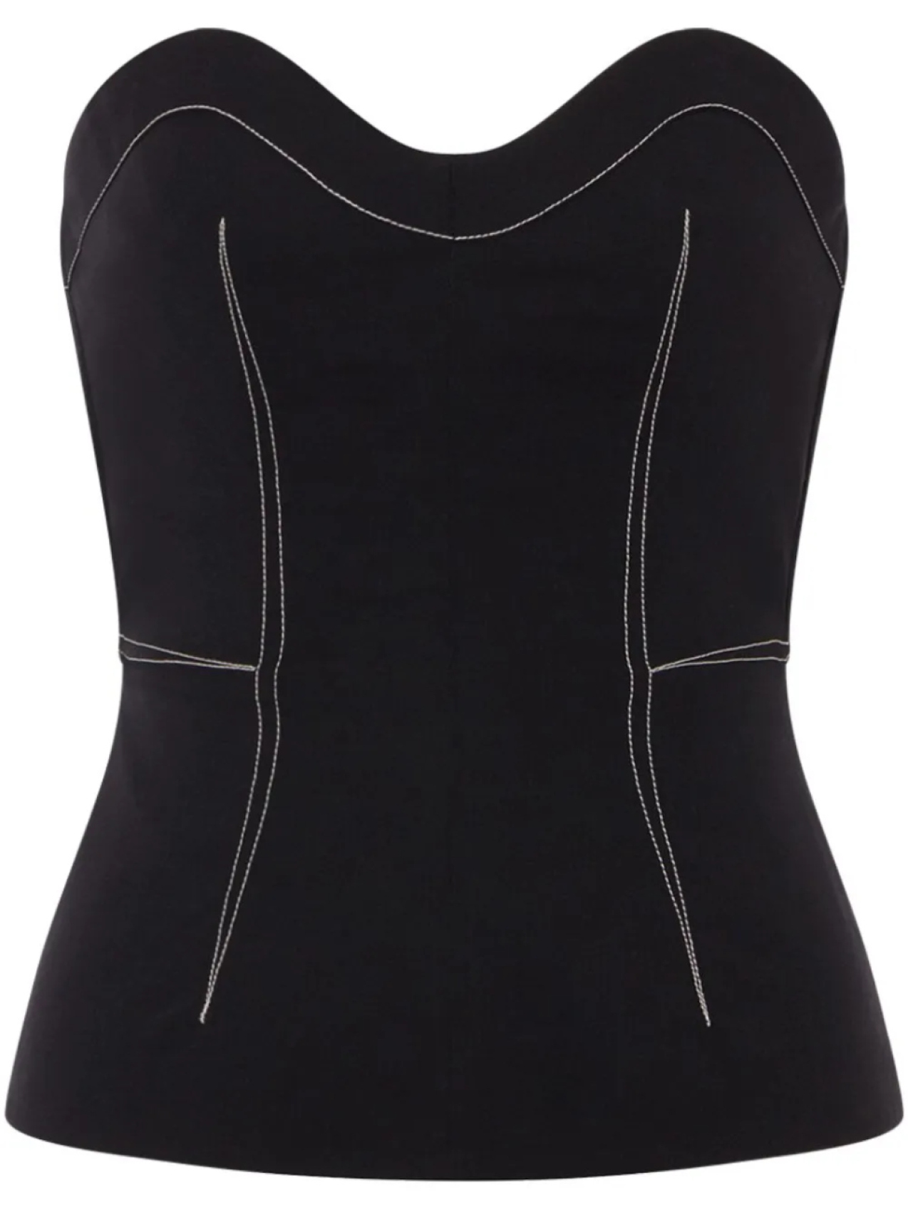 Топ с контрастной строчкой Philosophy Di Lorenzo Serafini, черный
Топ с контрастной строчкой Philosophy Di Lorenzo Serafini, черный