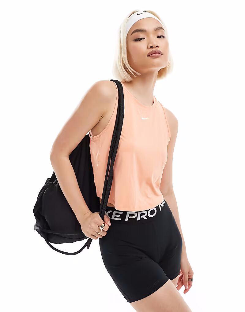 Топ Nike One Training Dri-FIT розового цвета Nike Training
Топ Nike One Training Dri-FIT розового цвета Nike Training