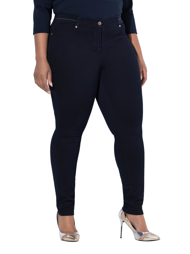 Ulla Popken Джеггинсы темно-синего цвета
Ulla Popken Джеггинсы темно-синего цвета