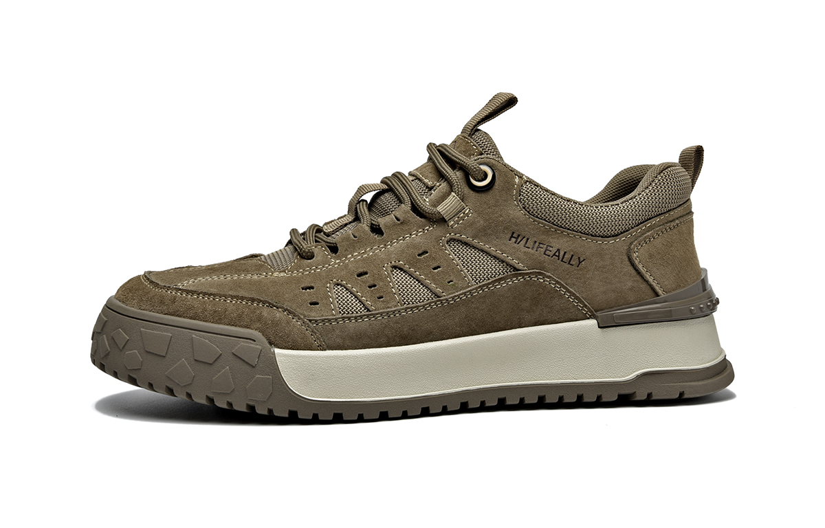 Повседневные туфли мужские низкие топ хаки/землянисто-желтые HLA
Повседневные туфли мужские низкие топ хаки/землянисто-желтые HLA