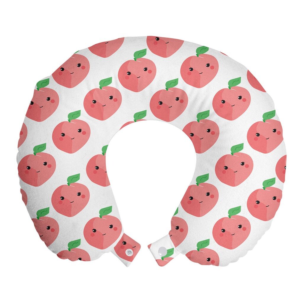 ABAKUHAUS Подушка для путешествий Peach Travel Pillow, Карикатура Kawaii Smile Fruit, Пенопластовые дорожные принадлежности для самолета и автомобиля, 30x30 см, Пастельный розово-бело-зеленый
ABAKUHAUS Подушка для путешествий Peach Travel Pillow, Карикатура Kawaii Smile Fruit, Пенопластовые дорожные принадлежности для самолета и автомобиля, 30x30 см, Пастельный розово-бело-зеленый