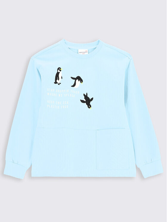 Толстовка обычного кроя Coccodrillo, синий
Толстовка обычного кроя Coccodrillo, синий