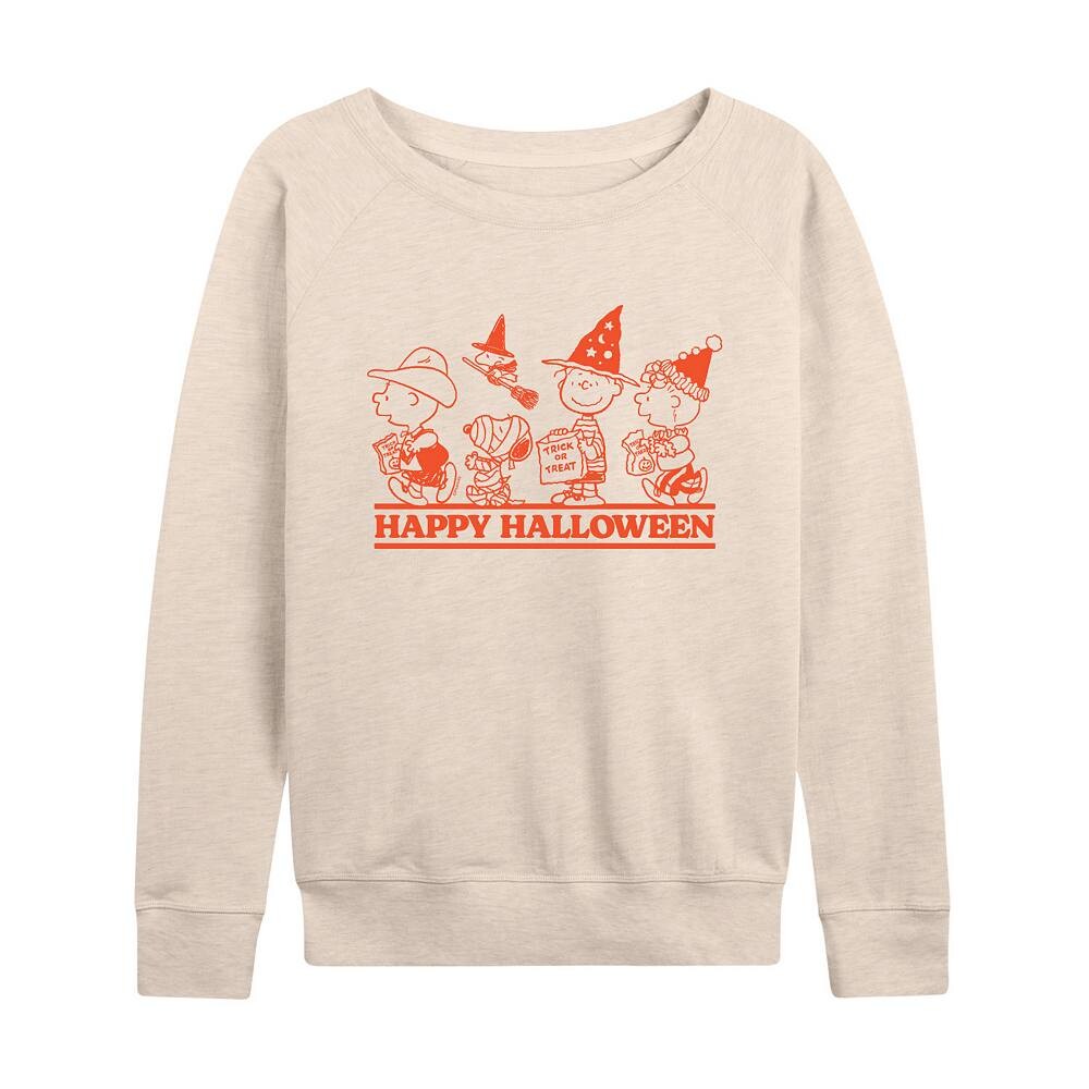 Женский легкий свитшот из френч терри Peanuts Happy Halloween Licensed Character, бежевый
Женский легкий свитшот из френч терри Peanuts Happy Halloween Licensed Character, бежевый