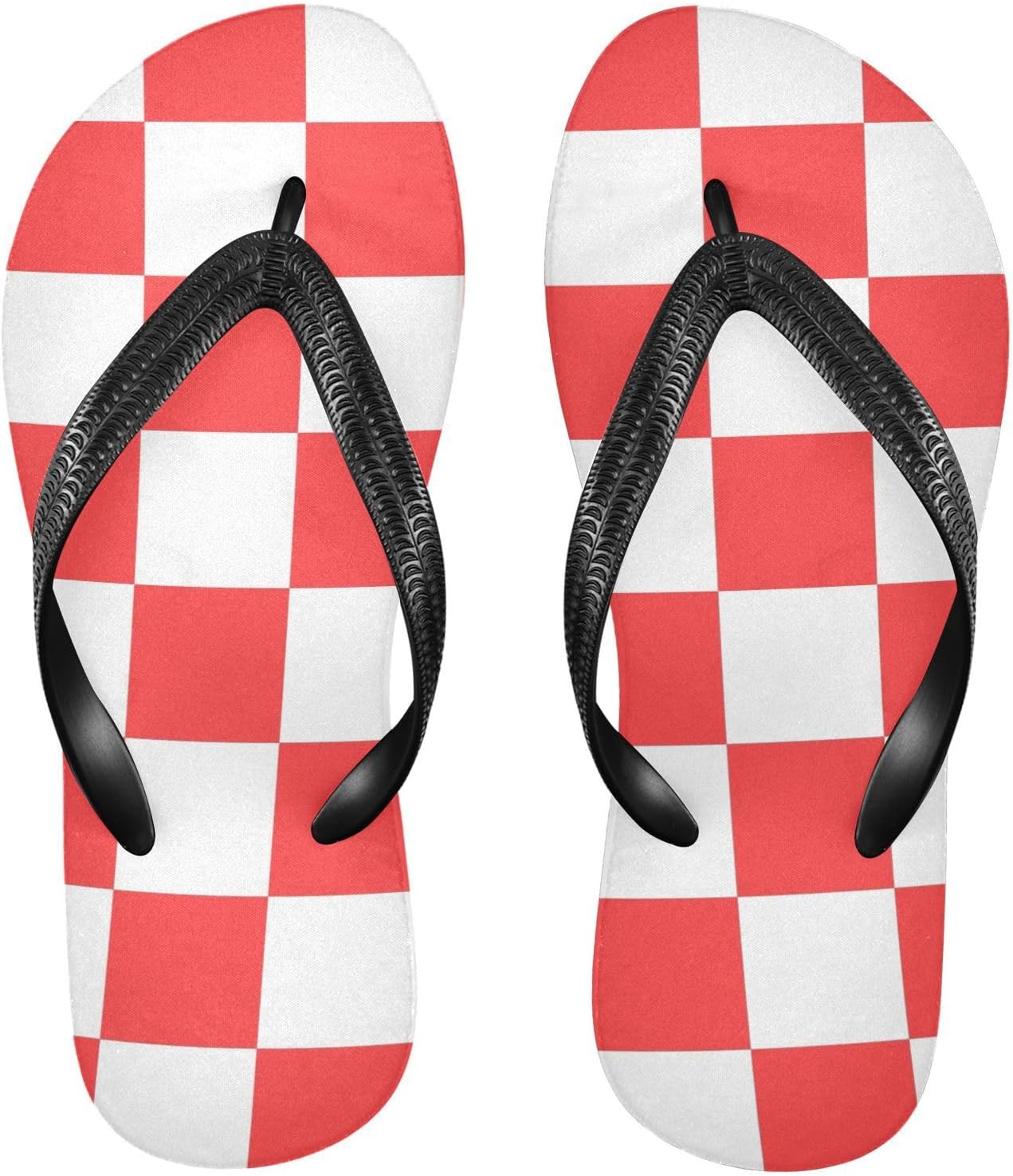 Женские и мужские шлепанцы SPRIPORT в клетку, удобные повседневные вьетнамки с мягкой подошвой и противоскользящей резиновой подошвой, плоские сандалии для прогулок, летнего пляжа, красный
Женские и мужские шлепанцы SPRIPORT в клетку, удобные повседневные вьетнамки с мягкой подошвой и противоскользящей резиновой подошвой, плоские сандалии для прогулок, летнего пляжа, красный