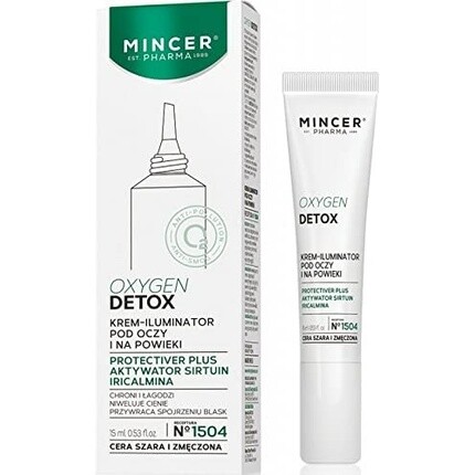 Mincer Pharmaceutique Oxygen Detox Крем для контура глаз Комплекс против морщин для серой и уставшей кожи 15мл, A Mincer Pharma
Mincer Pharmaceutique Oxygen Detox Крем для контура глаз Комплекс против морщин для серой и уставшей кожи 15мл, A Mincer Pharma