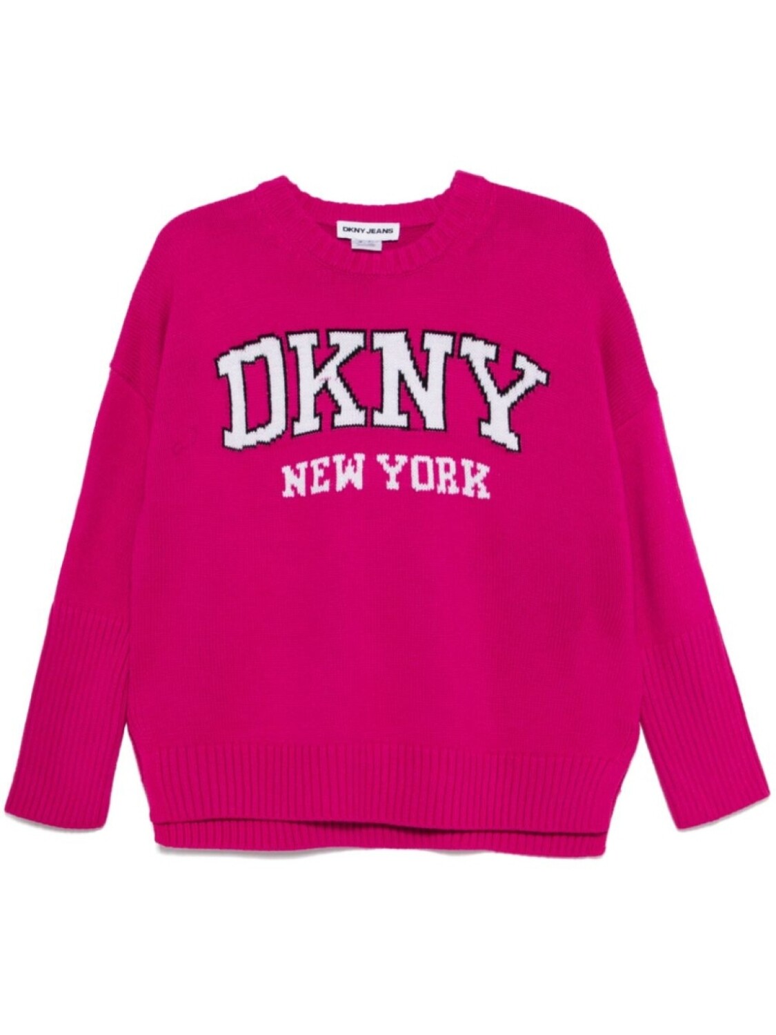 Свитер с логотипом университета DKNY, розовый
Свитер с логотипом университета DKNY, розовый