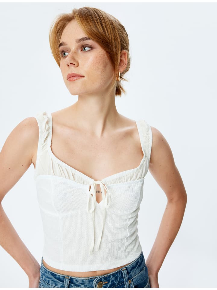 Топ KOTON, экрю
Топ KOTON, экрю