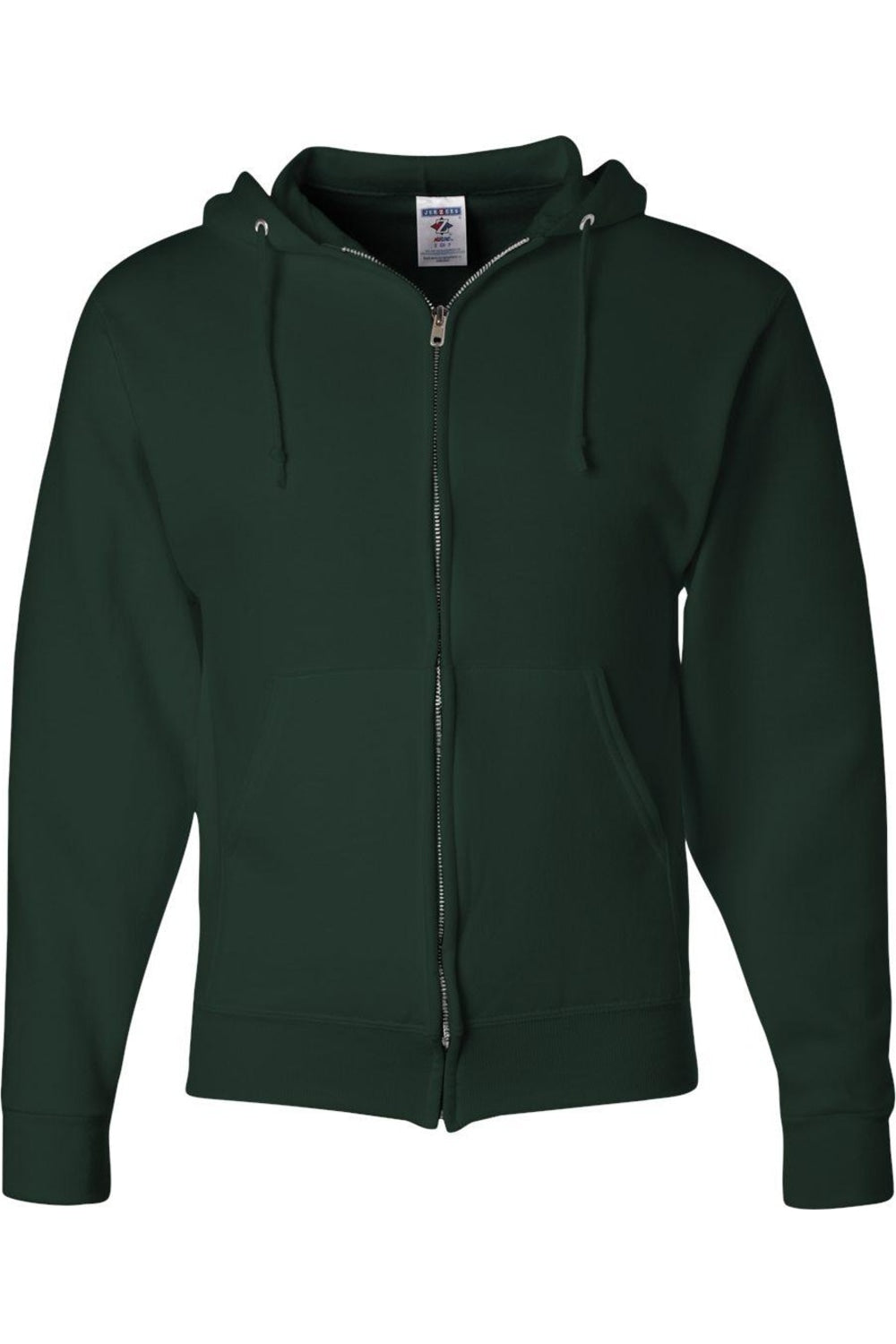 Толстовка с капюшоном JERZEES NuBlend на молнии, цвет forest green
Толстовка с капюшоном JERZEES NuBlend на молнии, цвет forest green