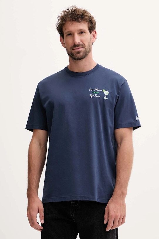 Хлопковая футболка Mc2 Saint Barth, темно-синий
Хлопковая футболка Mc2 Saint Barth, темно-синий