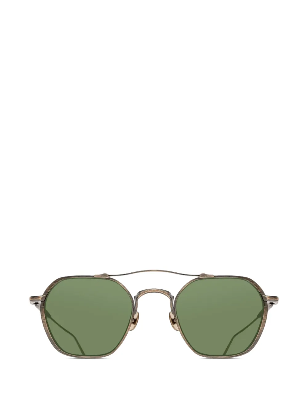 Солнцезащитные очки в оправе авиатор Matsuda, коричневый
Солнцезащитные очки в оправе авиатор Matsuda, коричневый