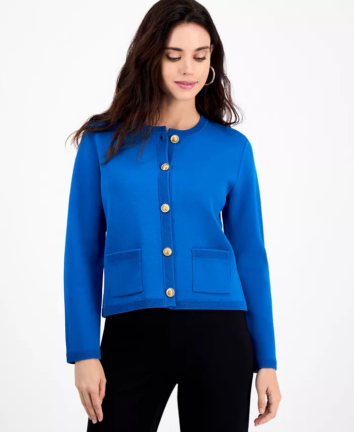 Женская кардиган-куртка с формой, P/XS-XXL I.N.C. International Concepts
Женская кардиган-куртка с формой, P/XS-XXL I.N.C. International Concepts