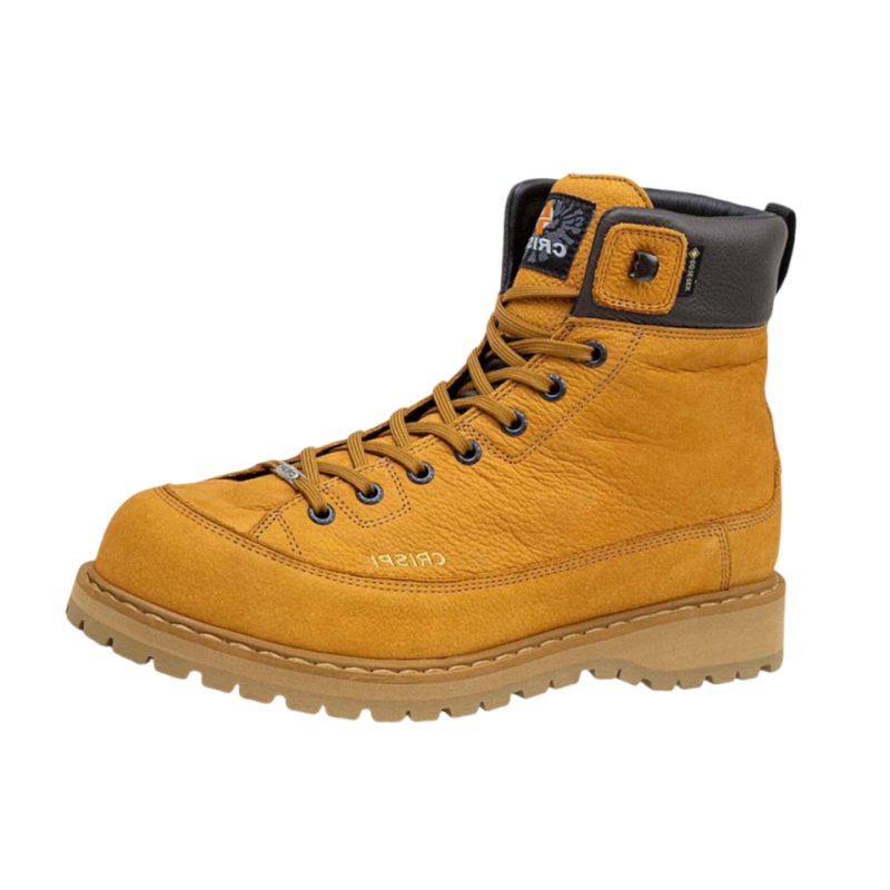 CRISPI Мужские и женские противоскользящие износостойкие треккинговые ботинки mid top Monaco GTX Yellow
CRISPI Мужские и женские противоскользящие износостойкие треккинговые ботинки mid top Monaco GTX Yellow