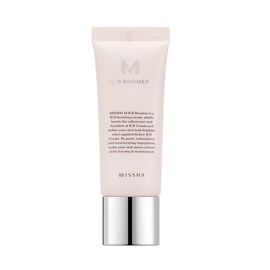 Легкая основа под макияж, продлевающая стойкость BB-кремов, 20 мл Missha B.B Boomer Pearl
Легкая основа под макияж, продлевающая стойкость BB-кремов, 20 мл Missha B.B Boomer Pearl
