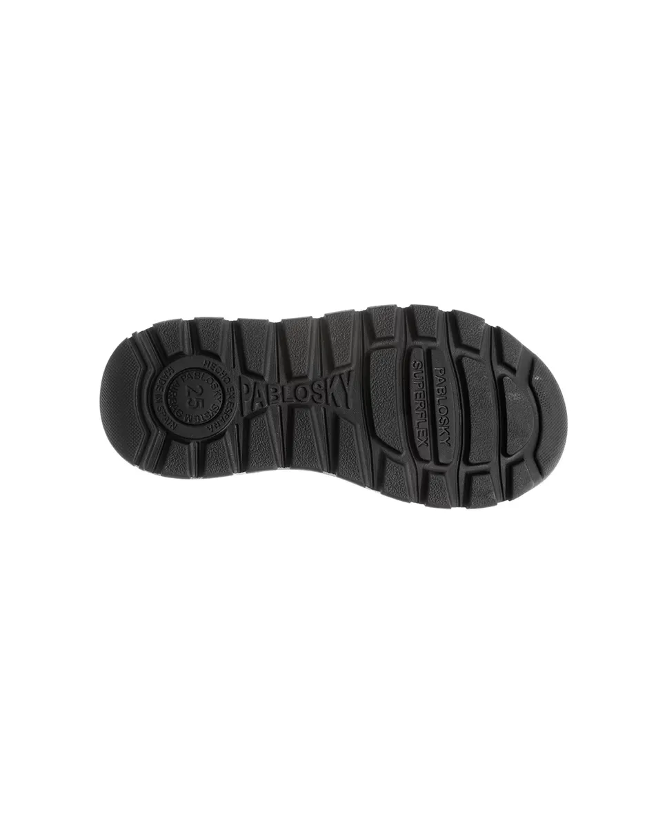 Детские кожаные кроссовки с застежкой-липучкой Pablosky, черный
Детские кожаные кроссовки с застежкой-липучкой Pablosky, черный