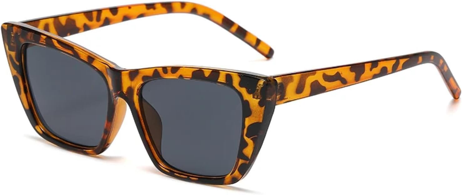 Женские солнцезащитные очки «кошачий глаз», модные солнцезащитные очки, качественный минималистичный дизайн, цветные, защита от УФ-излучения UV400 TKKTLLT, Leopard Grey
Женские солнцезащитные очки «кошачий глаз», модные солнцезащитные очки, качественный минималистичный дизайн, цветные, защита от УФ-излучения UV400 TKKTLLT, Leopard Grey