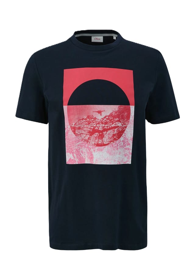 Хлопковая футболка S.Oliver, синий
Хлопковая футболка S.Oliver, синий