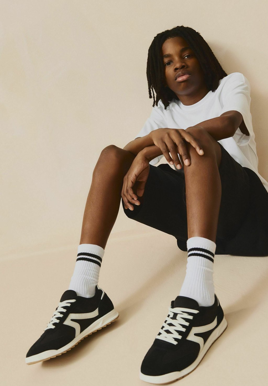 Низкие кеды Next, черный 
Низкие кеды Next, черный