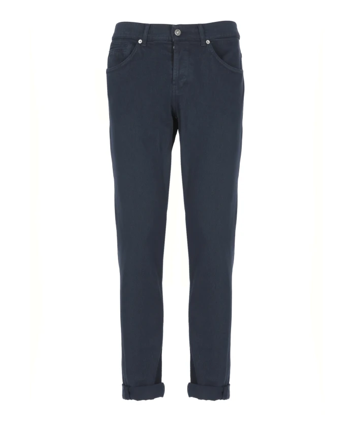 Синие хлопковые джинсы с вышивкой Dondup, синий
Синие хлопковые джинсы с вышивкой Dondup, синий