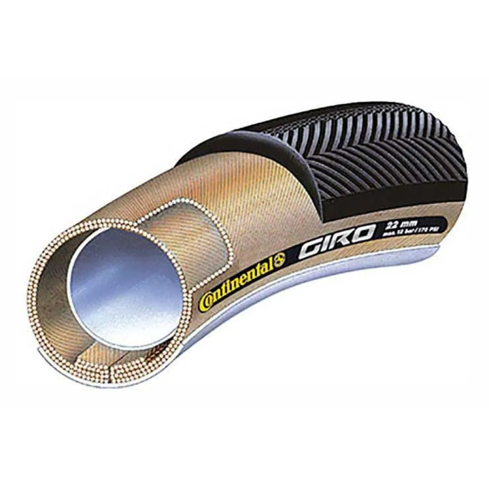 Дорожная шина Continental Giro Tubular 700C x 22, черный
Дорожная шина Continental Giro Tubular 700C x 22, черный