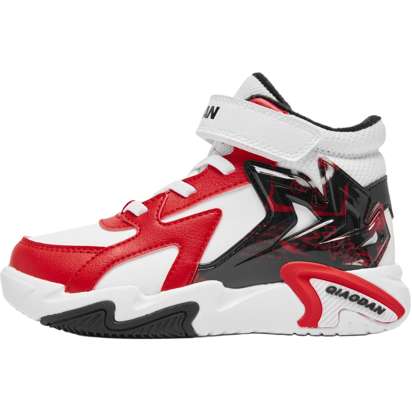 QIAODAN Детские хлопковые кроссовки с противоскользящей подошвой, износостойкие, красные, белые, для детей от 3 до 7 лет
QIAODAN Детские хлопковые кроссовки с противоскользящей подошвой, износостойкие, красные, белые, для детей от 3 до 7 лет