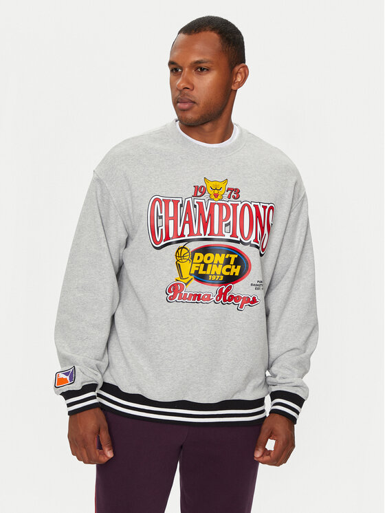 Толстовка обычного кроя Champs 627209 Puma, серый 
Толстовка обычного кроя Champs 627209 Puma, серый