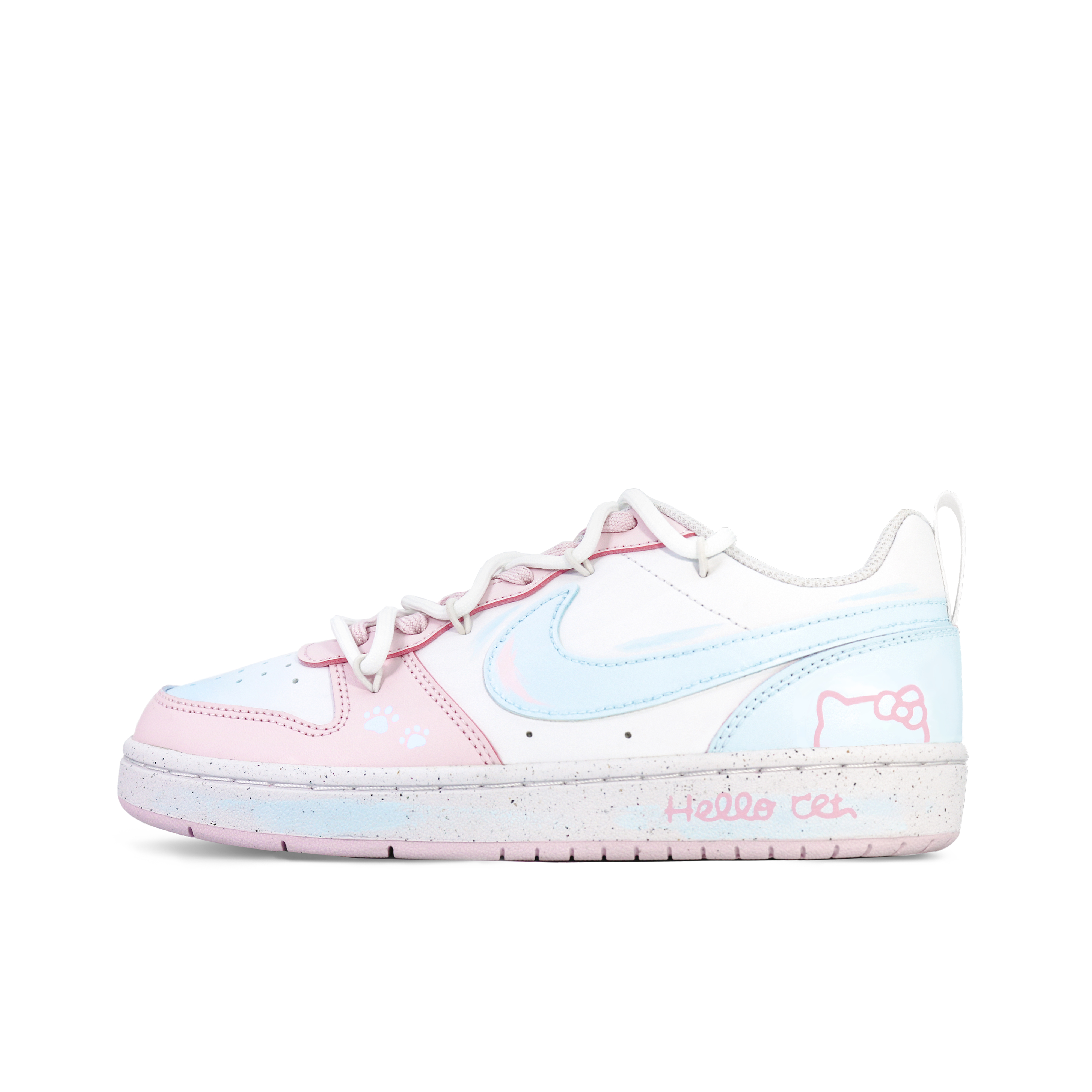 Кроссовки Court Borough Sea Salt Kitten с нескользящей подошвой, износостойкие, для детей и подростков Nike, синий/розовый
Кроссовки Court Borough Sea Salt Kitten с нескользящей подошвой, износостойкие, для детей и подростков Nike, синий/розовый