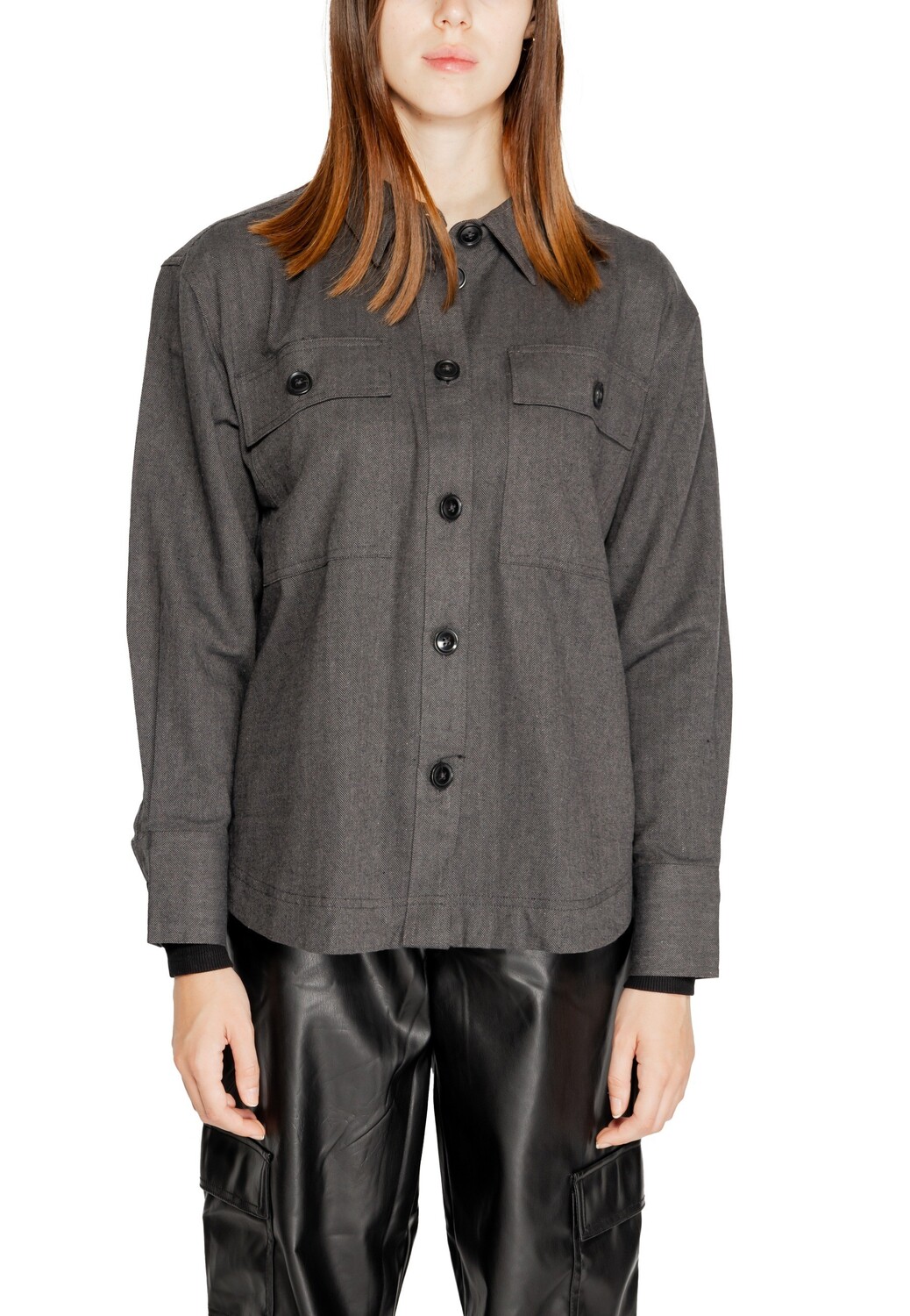 Рубашка Jacqueline de Yong с карманами, черный
Рубашка Jacqueline de Yong с карманами, черный