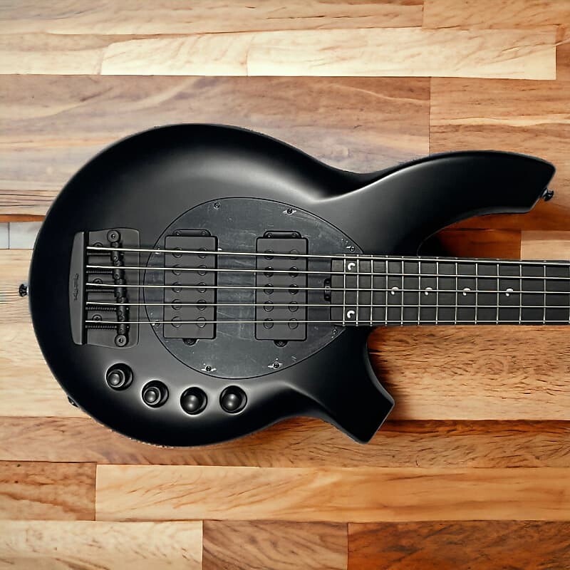 Басс гитара Ernie Ball Music Man Bongo 5 HH, Stealth Black with Ebony
Басс гитара Ernie Ball Music Man Bongo 5 HH, Stealth Black with Ebony