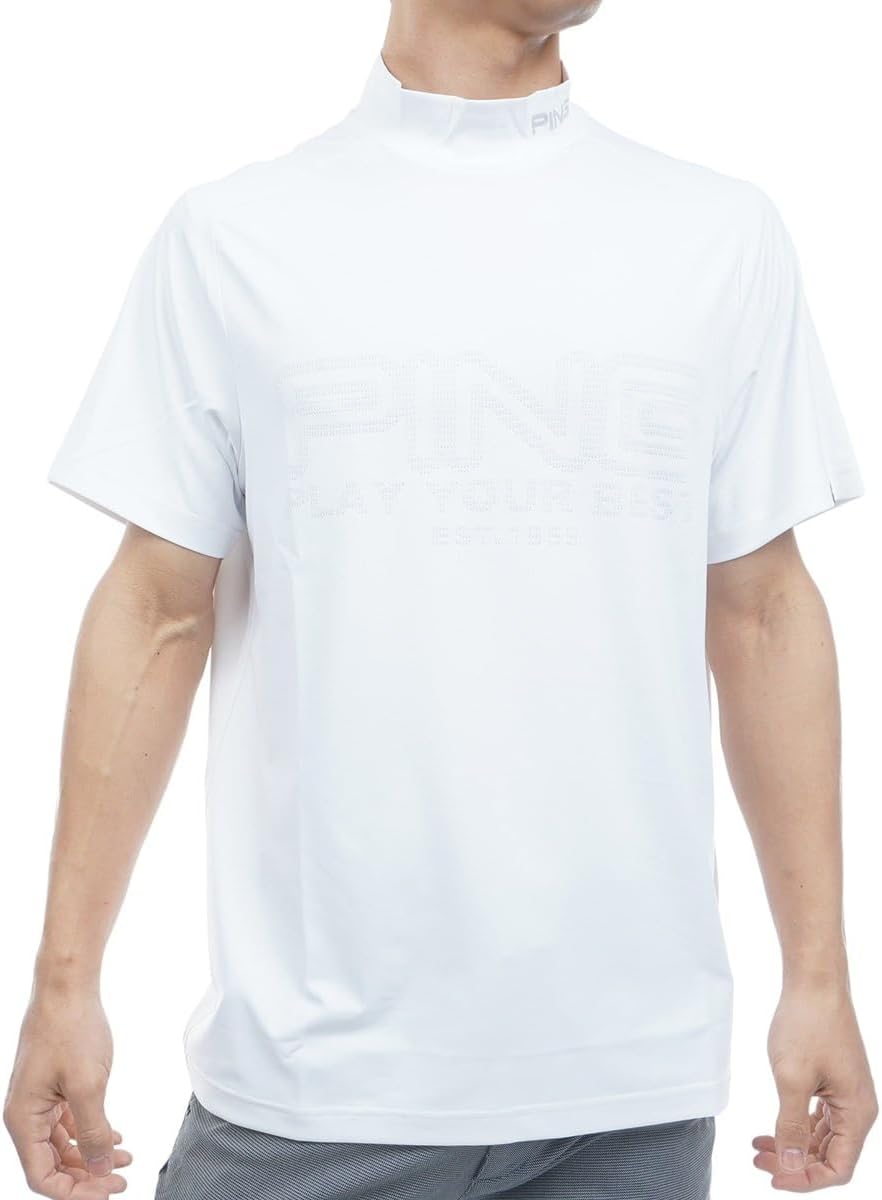 Рубашка с коротким рукавом и высоким воротником Pin Apparel 621-6167203 (с жаккардовым логотипом) / Мужская Ping Apparel, белый
Рубашка с коротким рукавом и высоким воротником Pin Apparel 621-6167203 (с жаккардовым логотипом) / Мужская Ping Apparel, белый