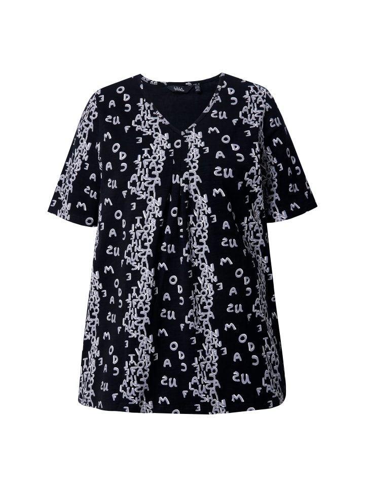 Рубашка с длинным рукавом Ulla Popken, черный
Рубашка с длинным рукавом Ulla Popken, черный