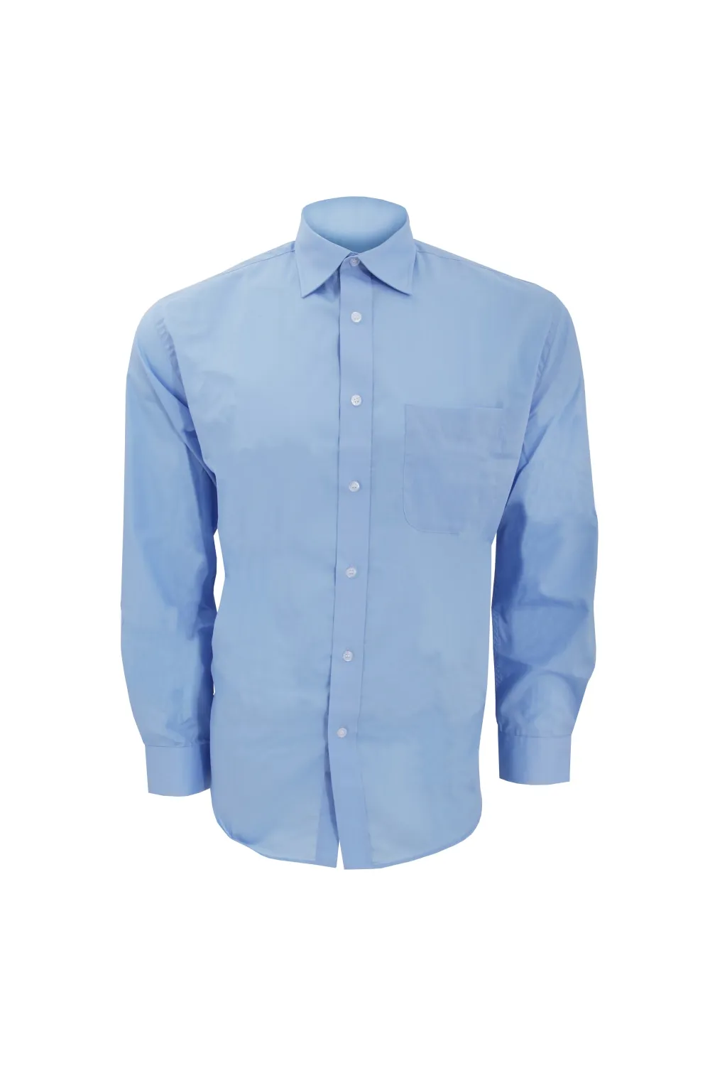 Деловая рубашка с длинным рукавом Kustom Kit, синий
Деловая рубашка с длинным рукавом Kustom Kit, синий