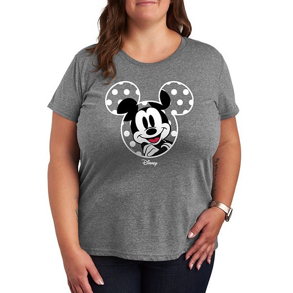 Футболка с длинным рукавом French terry с ушками Микки Мауса в горошек, размер plus size Disney, Heather Gray
Футболка с длинным рукавом French terry с ушками Микки Мауса в горошек, размер plus size Disney, Heather Gray