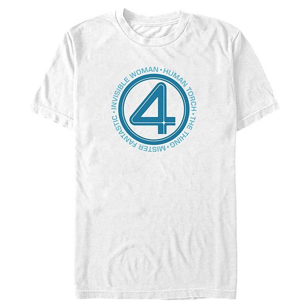 Футболка с принтом команды Фантастической четверки Marvel
Футболка с принтом команды Фантастической четверки Marvel