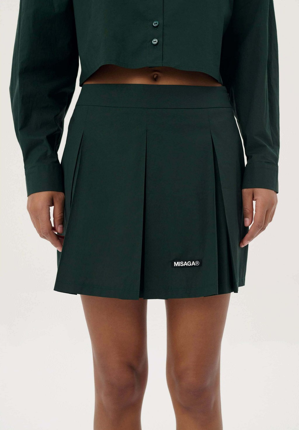 Юбка А-силуэта Misaga, зеленый
Юбка А-силуэта Misaga, зеленый