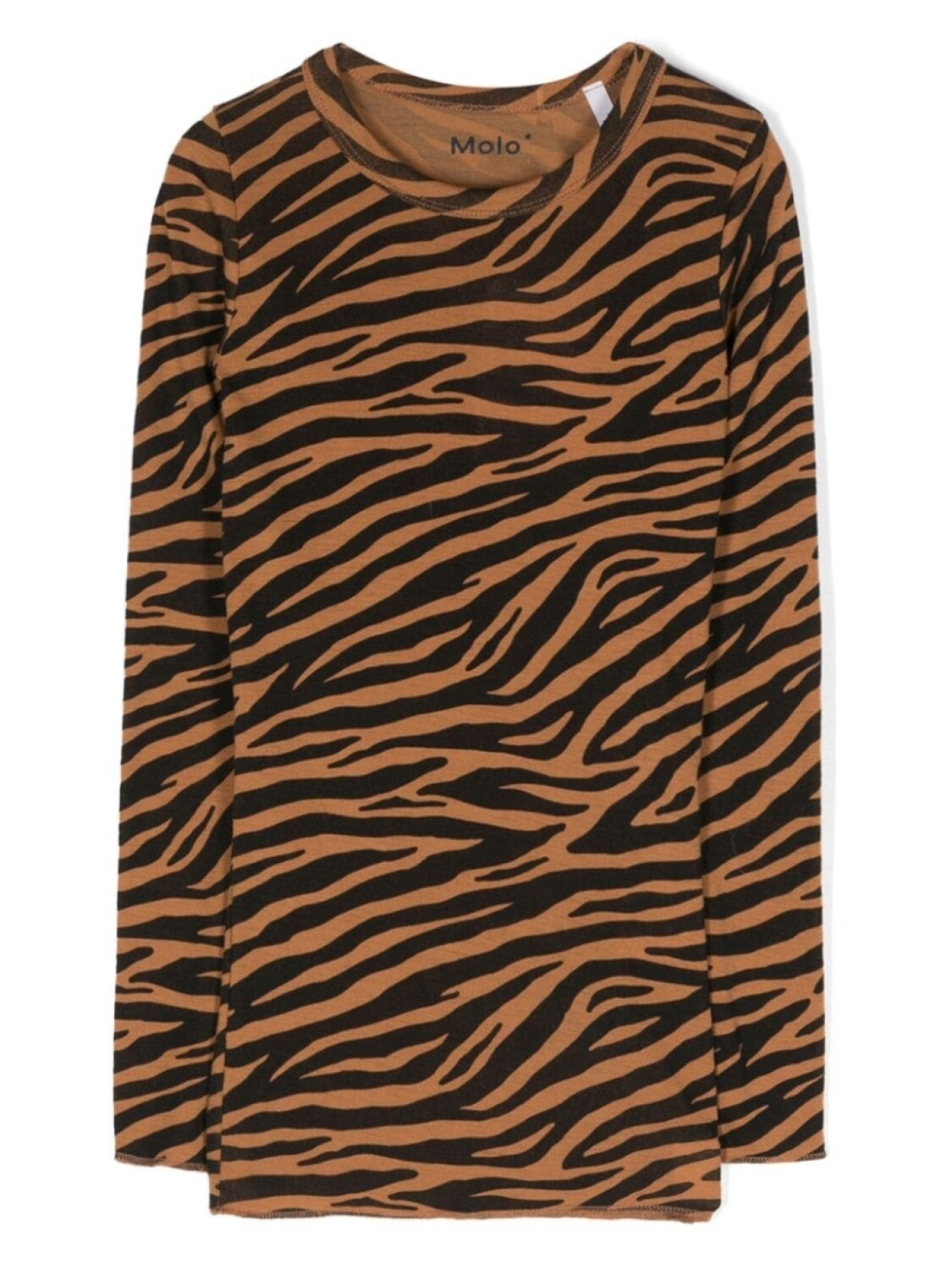 Molo футболка с длинными рукавами и зебровым принтом, коричневый
Molo футболка с длинными рукавами и зебровым принтом, коричневый