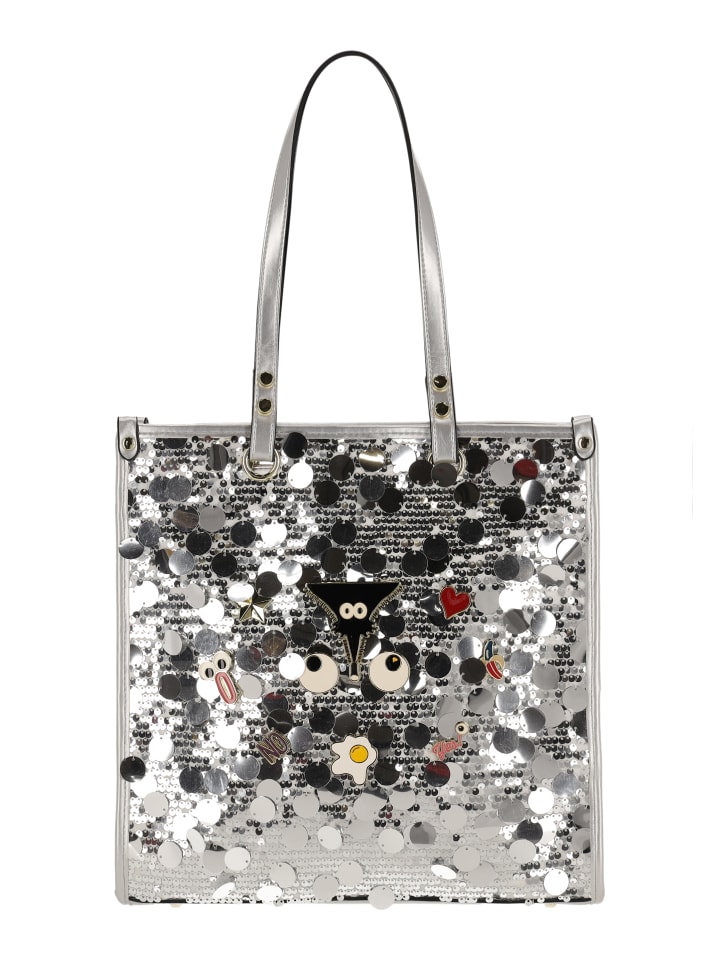 MyMo Женская сумка-тоут серебристого цвета
MyMo Женская сумка-тоут серебристого цвета