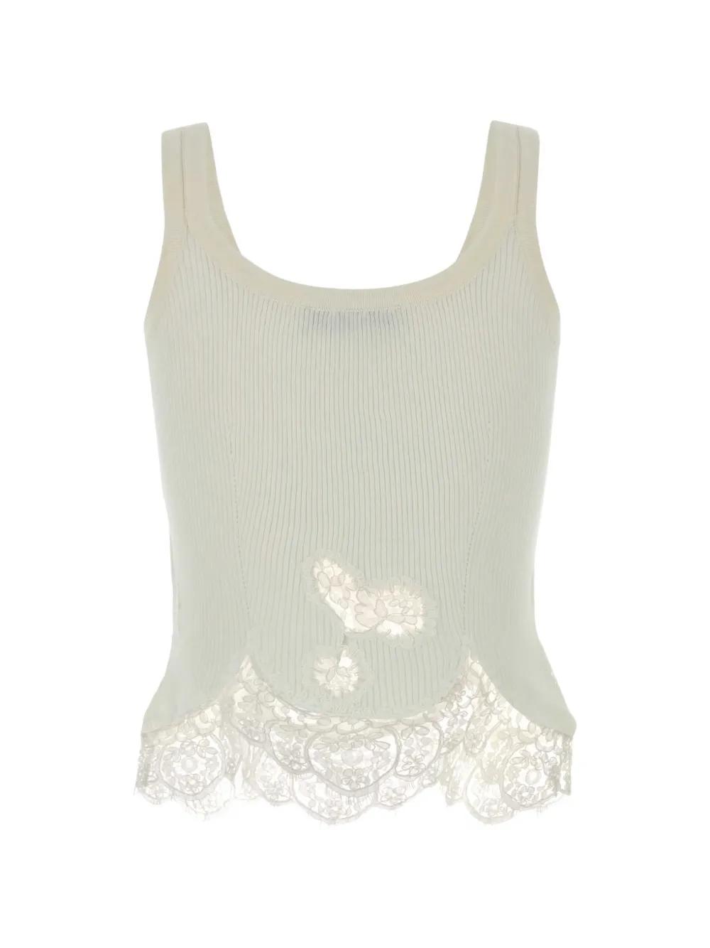 Кружевной топ Ermanno Scervino, белый
Кружевной топ Ermanno Scervino, белый