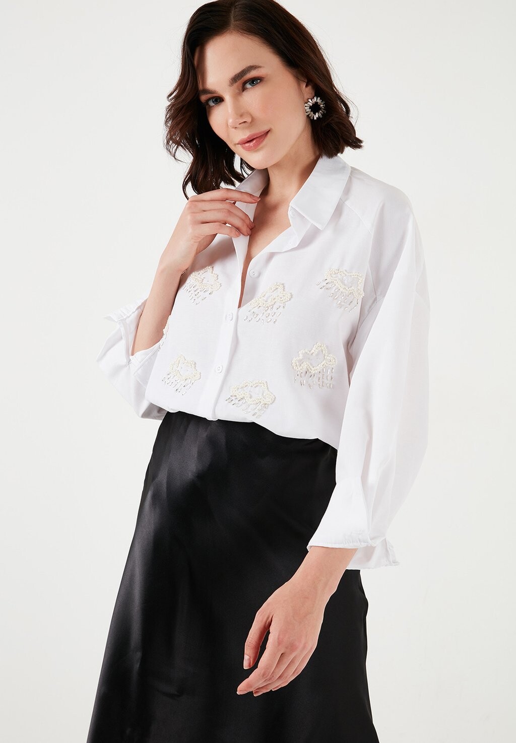 Рубашка LELA, кремовый
Рубашка LELA, кремовый