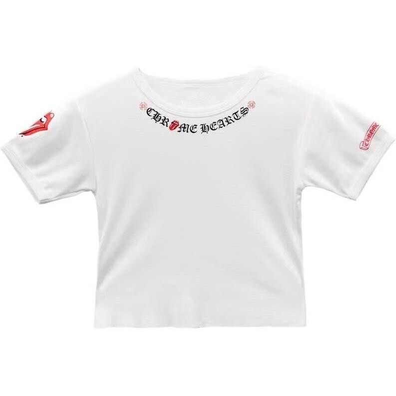 Футболка женская Chrome Hearts, белый / красный
Футболка женская Chrome Hearts, белый / красный