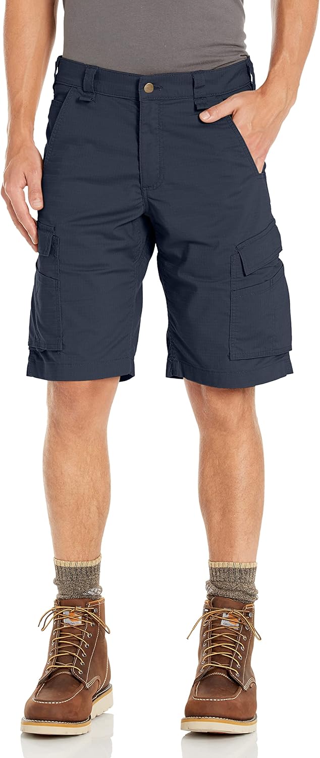 Carhartt мужские свободные шорты-карго Force Ripstop, длина 11.5", Navy
Carhartt мужские свободные шорты-карго Force Ripstop, длина 11.5", Navy
