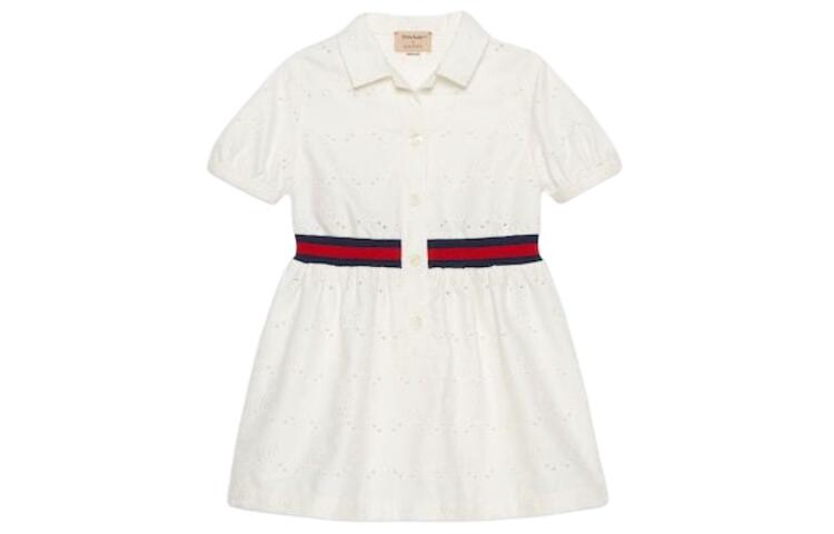 Платье детское Gucci с логотипом, белый
Платье детское Gucci с логотипом, белый