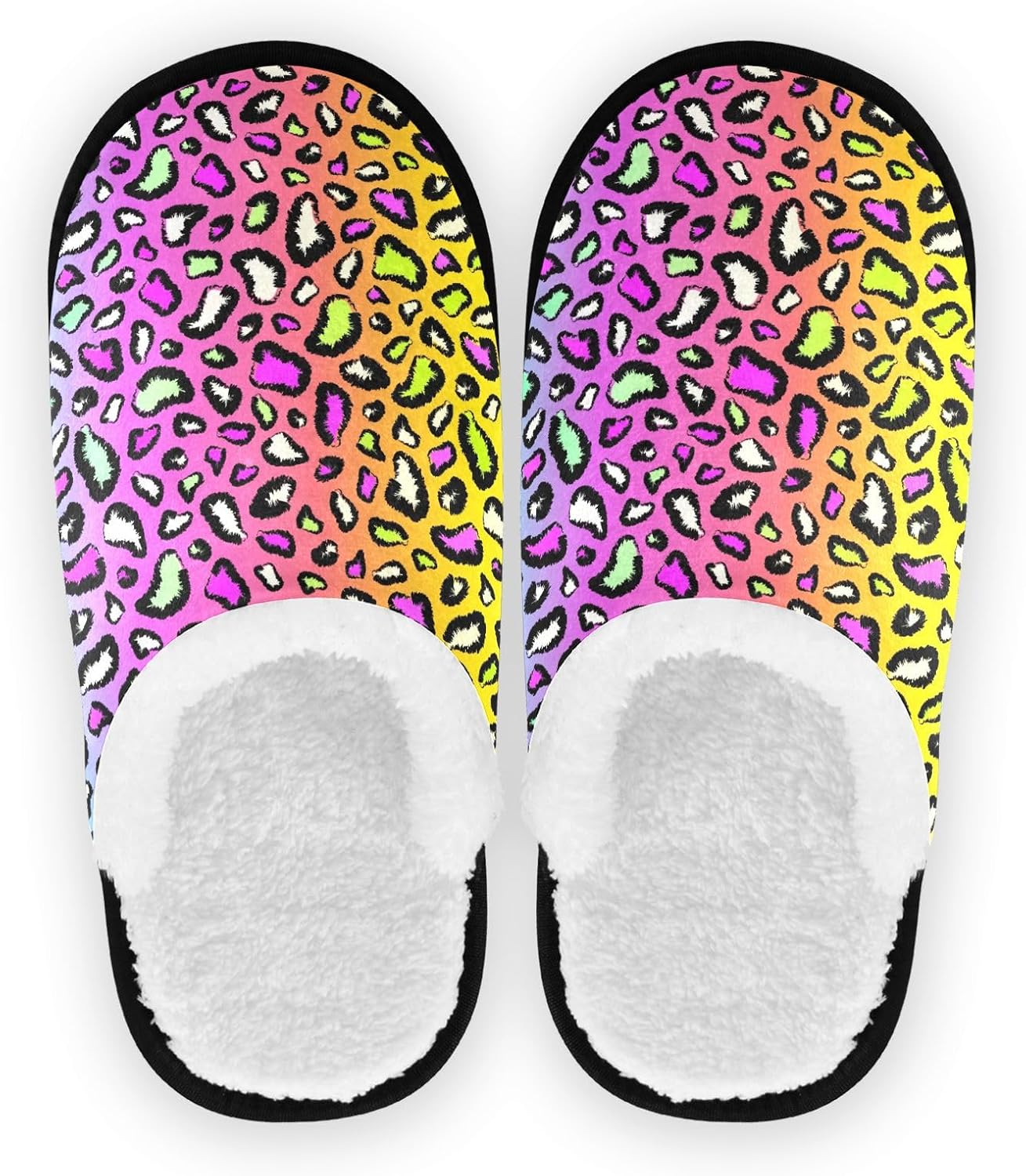Яркие леопардовые тапочки для женщин и мужчин, женские домашние тапочки-носки, коралловый флис, тапочки для дома и спальни Ksajwzf, Color 1
Яркие леопардовые тапочки для женщин и мужчин, женские домашние тапочки-носки, коралловый флис, тапочки для дома и спальни Ksajwzf, Color 1