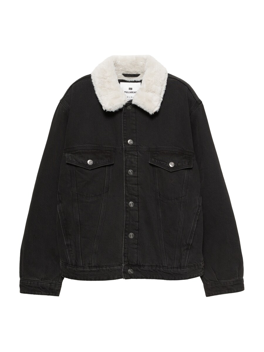 Зимняя куртка Pull&Bear, Black Denim
Зимняя куртка Pull&Bear, Black Denim