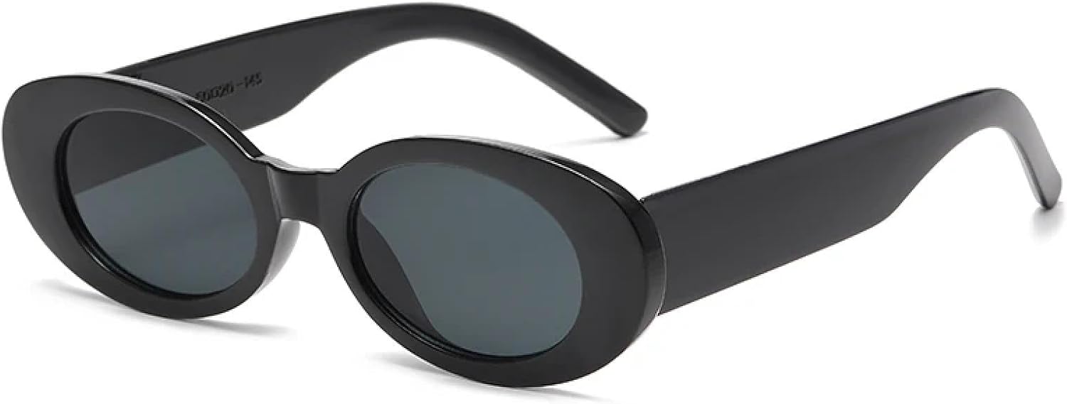 Солнцезащитные очки с защитой от УФ-излучения UV400 | Круглая овальная оправа, широкие дужки | Для женщин и мужчин, для занятий спортом на открытом воздухе и вождения DSVIGF, Black Grey
Солнцезащитные очки с защитой от УФ-излучения UV400 | Круглая овальная оправа, широкие дужки | Для женщин и мужчин, для занятий спортом на открытом воздухе и вождения DSVIGF, Black Grey