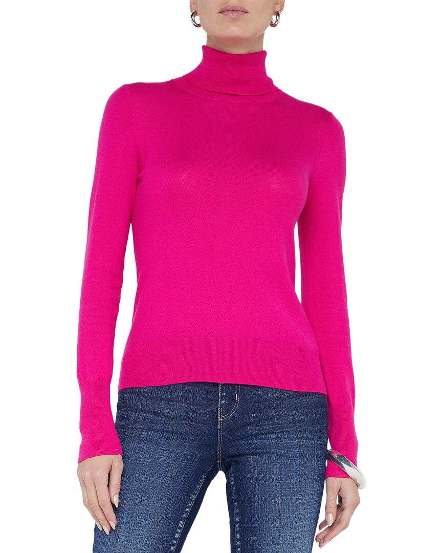 L'AGENCE Flora водолазка из смесового шелка, фиолетовый
L'AGENCE Flora водолазка из смесового шелка, фиолетовый