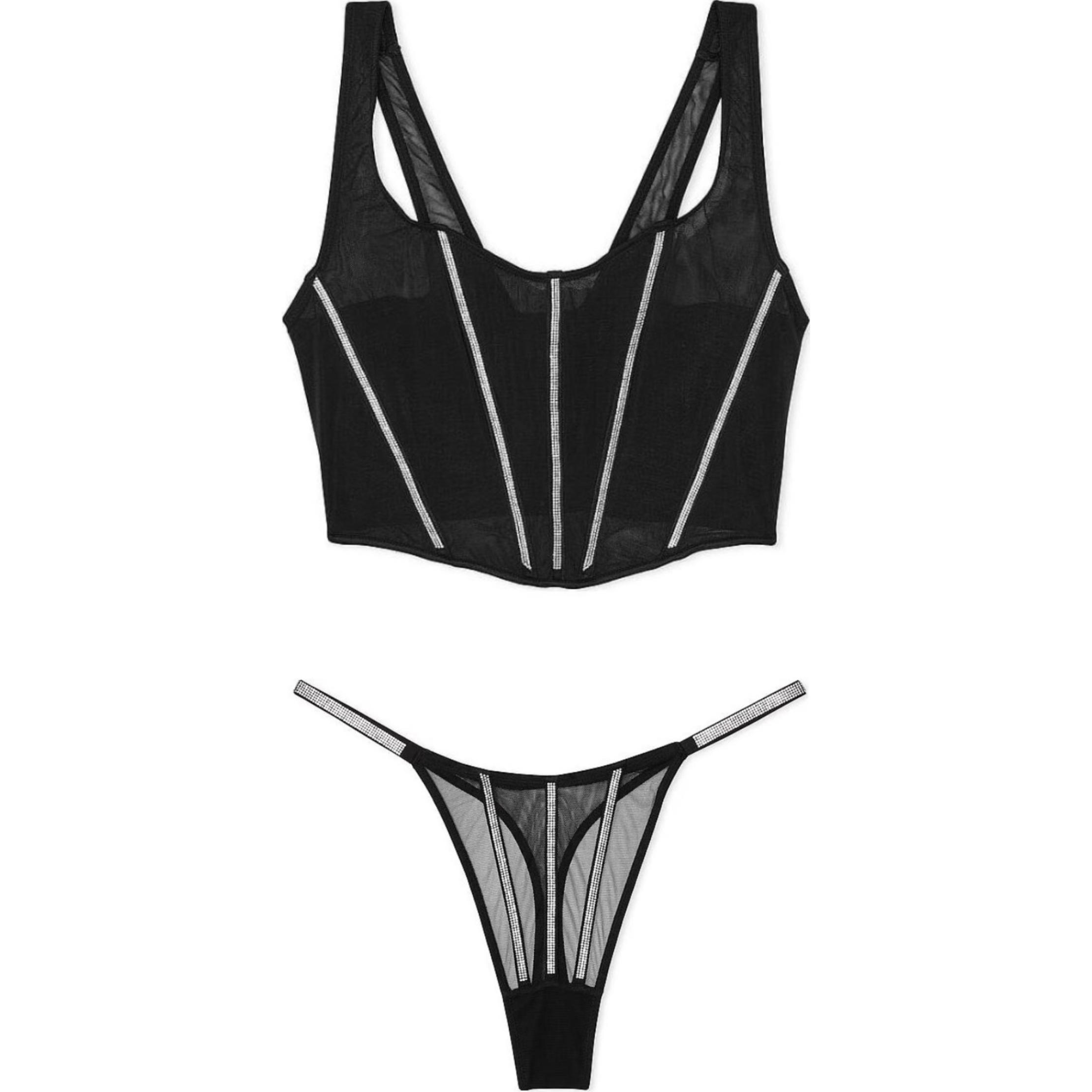 Victoria's Secret Женский комплект нижнего белья черный
Victoria's Secret Женский комплект нижнего белья черный